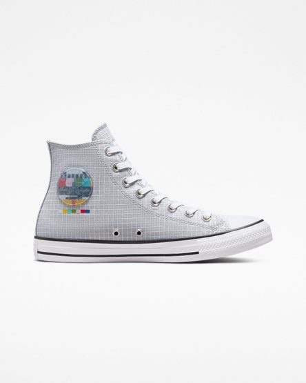 Women's Converse Chuck Taylor All Star Color Grid High Top Shoes Grey / Multicolor | AU 83E49G
